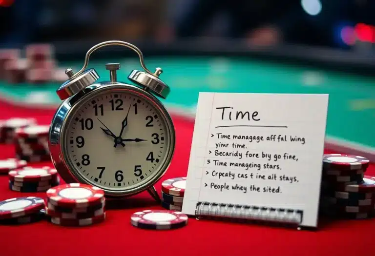 哪些時間管理技巧對於理性賭博至關重要？